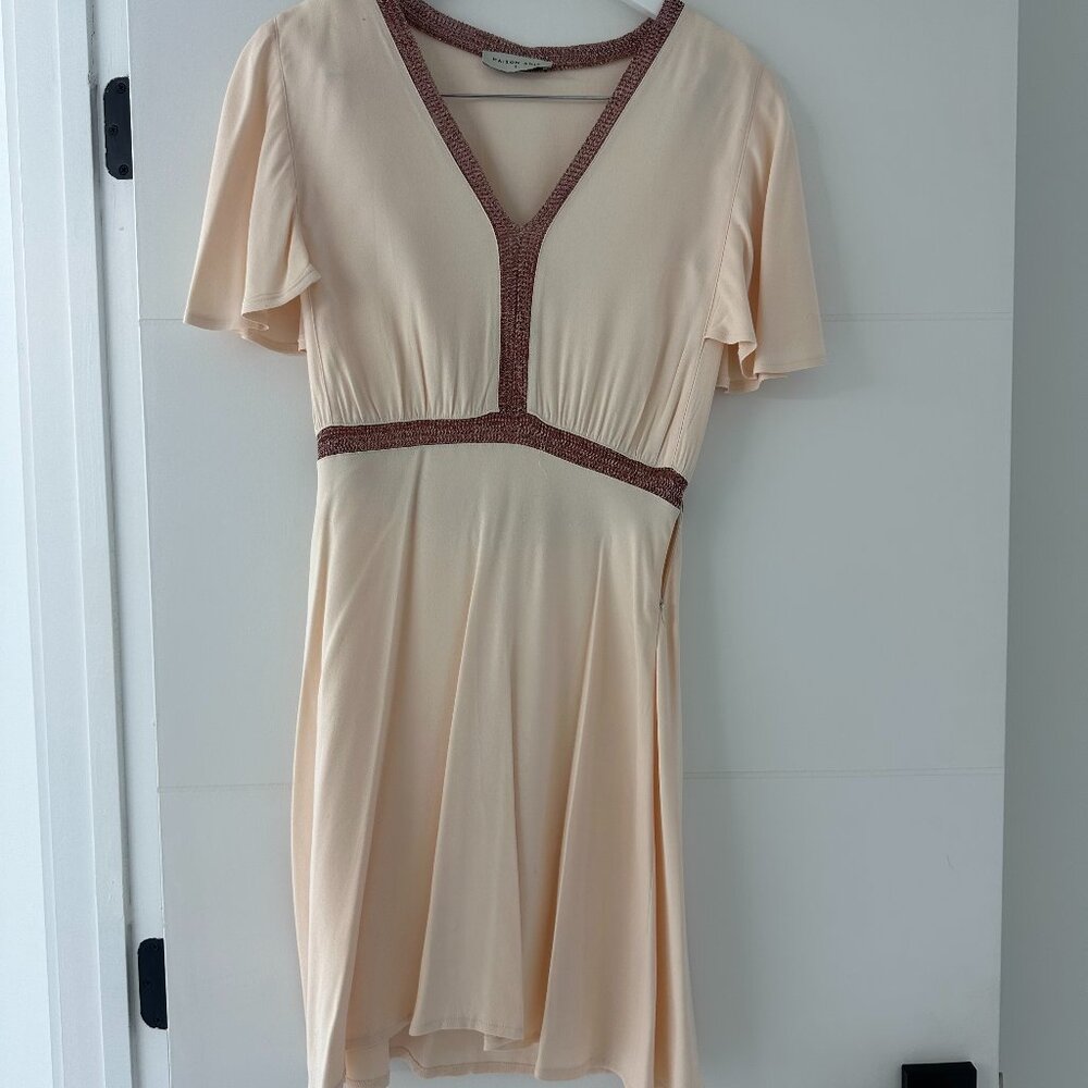 MAISON ANJE CREAM SIZE 1 ( SMALL) new